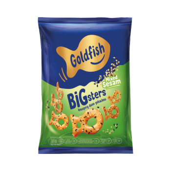 742538 Goldfish Bigsters Mixed Sesam, 100g